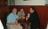 P1011 kleine Ankunftsfeier in Santiago mit Martin und Martin