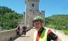 P0533 ich auf dem Pont Valentre in Cahors