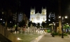 P0819 Gijon, Kathedrale am Abend