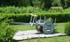 P0929 alter Bauernwagen mit primitivem Rad