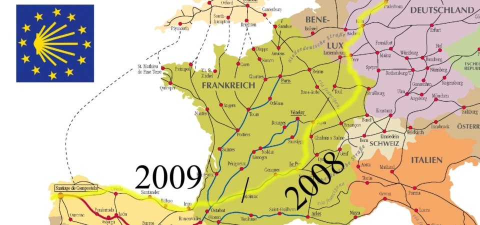 Pilgerweg Paderborn nach Santiago